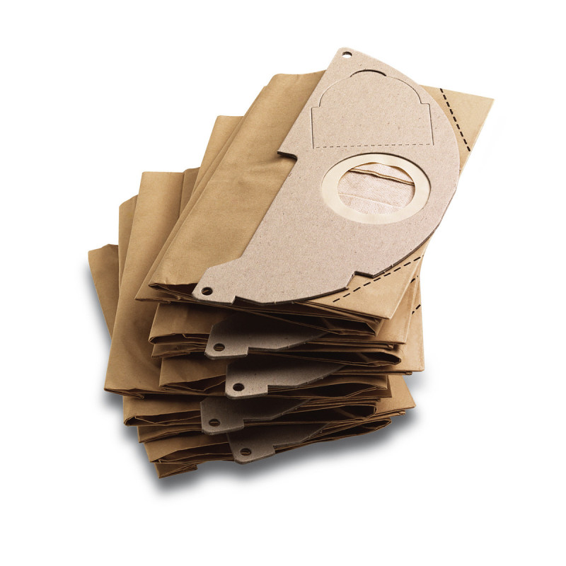 Sachet Filtre Papier pour Aspirateur Multifonction Eau et Poussière Karcher