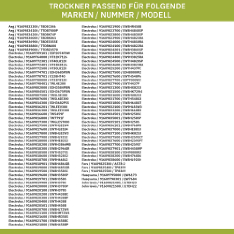 Joint de tambour Sèche-linge 140066097019 ELECTROLUX, AEG, FAURE - 322558