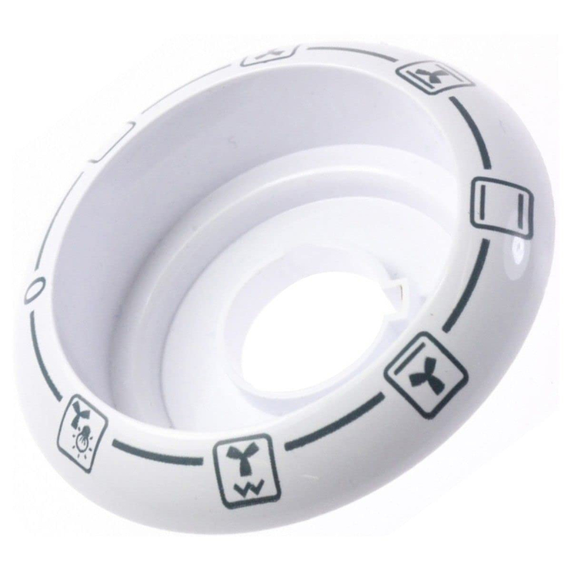 Collerette bouton four d'origine Four, cuisinière 250944455 BEKO