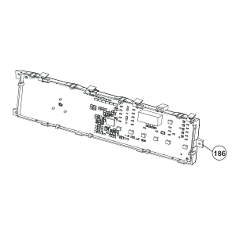 Carte électronique, module de puissance Lave-linge 2826960150 BEKO
