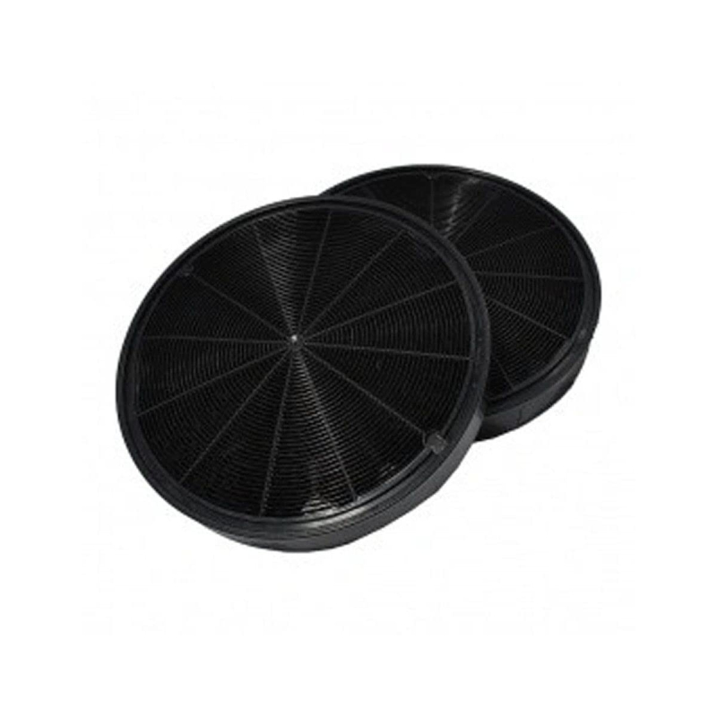 Jeu de filtre à charbon (2 pièces) 190X190X35 mm Hotte 9188065503, 9197066119 BEKO