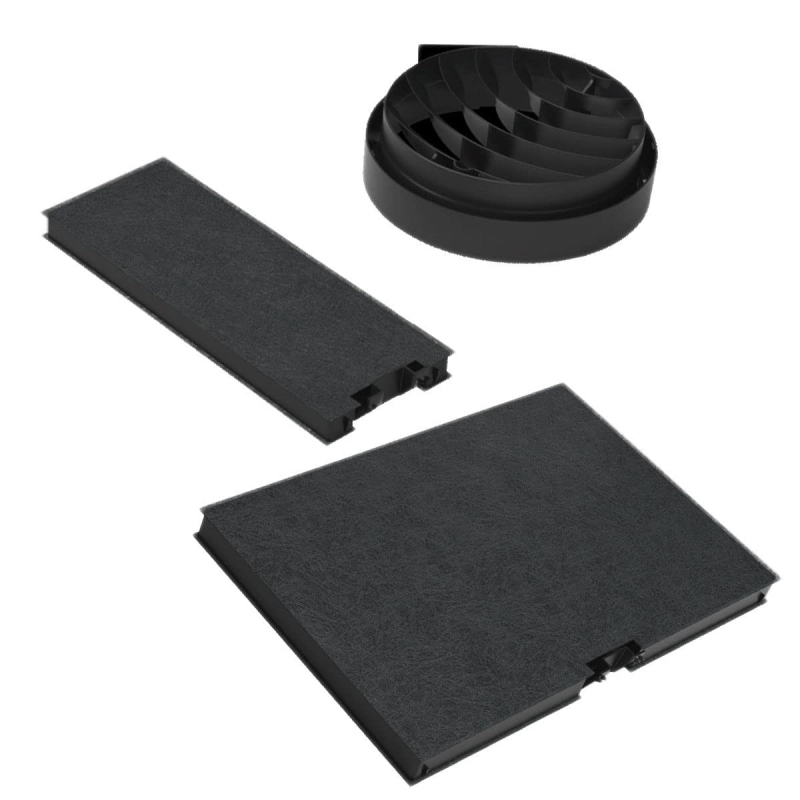 Kit de recyclage d'origine 364X249X24 mm [ 104X248X20 mm ] Hotte 17000710 BOSCH