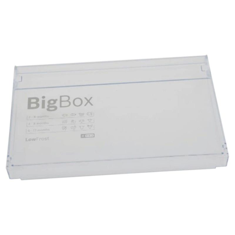Bandeau intermédiaire 2eme tiroir repère 0221 d'origine 396X244 mm Réfrigérateur, congélateur 11000683 BOSCH
