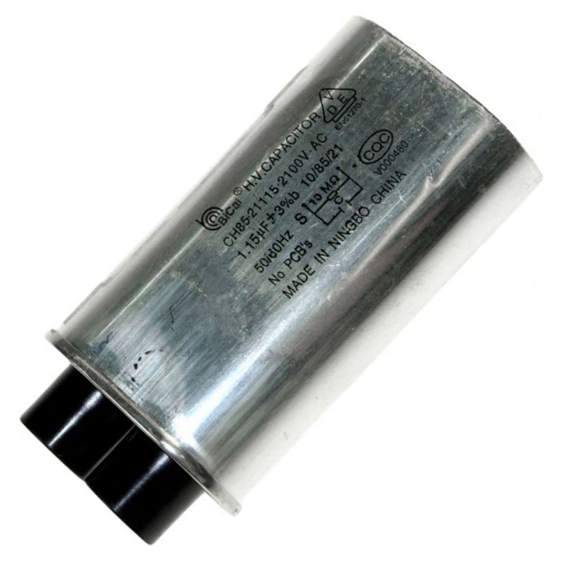 CONDENSATEUR1.15 ΜF 2100V 31X52X100MM ±4 POUR MICRO ONDES WHIRLPOOL - 481912138013