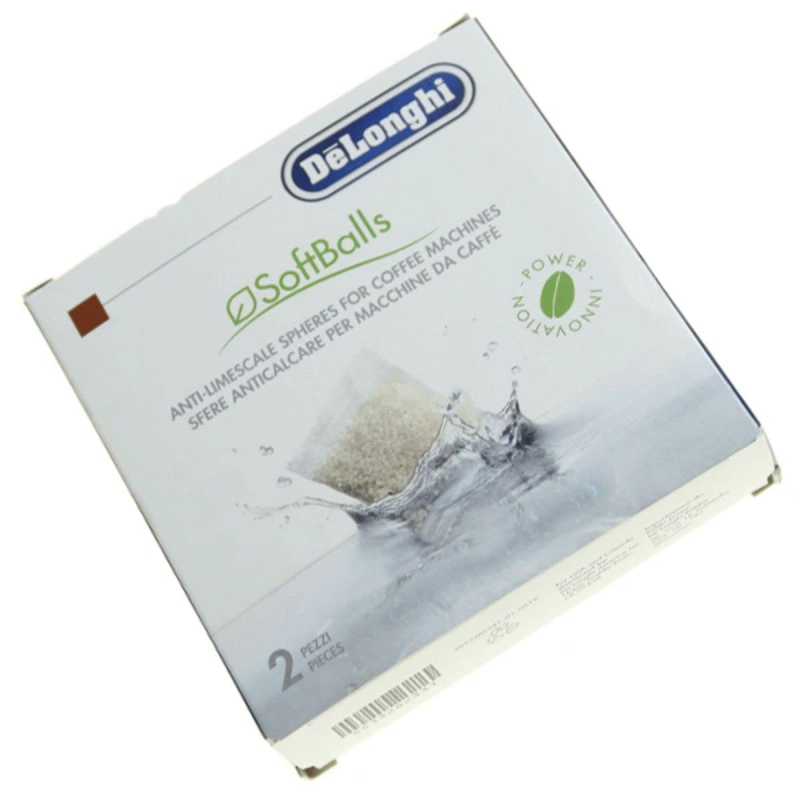 De'Longhi Granules anti calcaire SoftBalls DLSC551 Cafetière, Machine à Café 5513282331 DELONGHI Cafetière, Machine à Café 55132