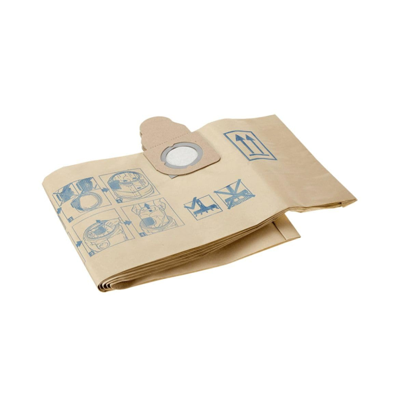 SOS Accessoire Filter bag aero 600-840 5 pcs Aspirateur 60910 NILFISK