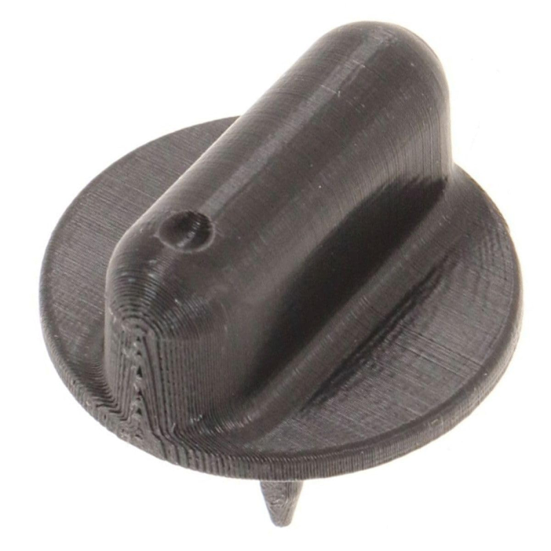 Bouton gris Four, cuisinière SS-185883, SS-1600005477 ROWENTA