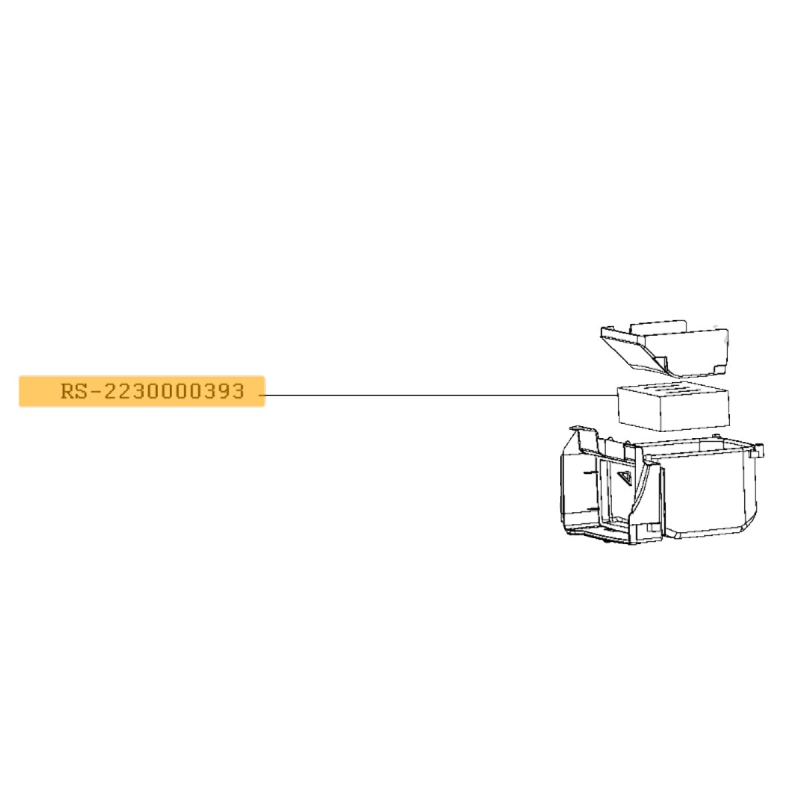 Mousse isolant phonique Aspirateur RS-2230000393 ROWENTA Aspirateur RS-2230000393 ROWENTA