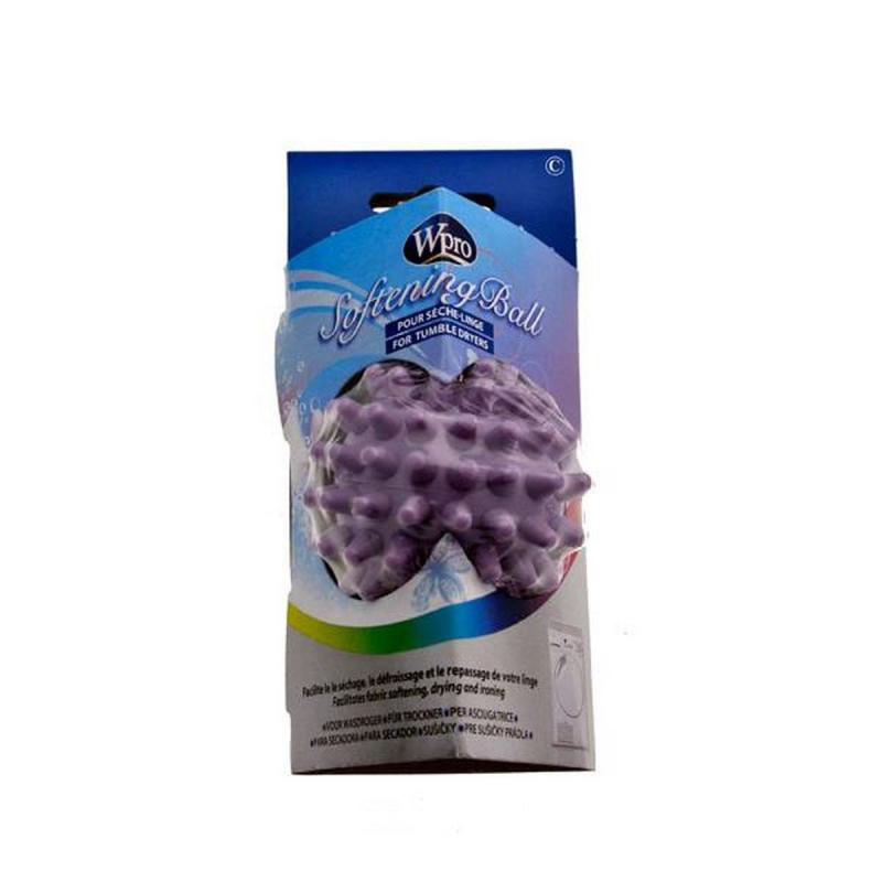 Boule defroissante WBA101 pour sèche-linge Accessoires et entretien 484000008529 WPRO Accessoires et entretien 484000008529 WPRO