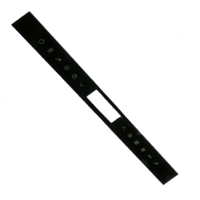 Ensemble bandeau touche d'origine Four, cuisinière C00254209 SCHOLTES Four, cuisinière C00254209 SCHOLTES