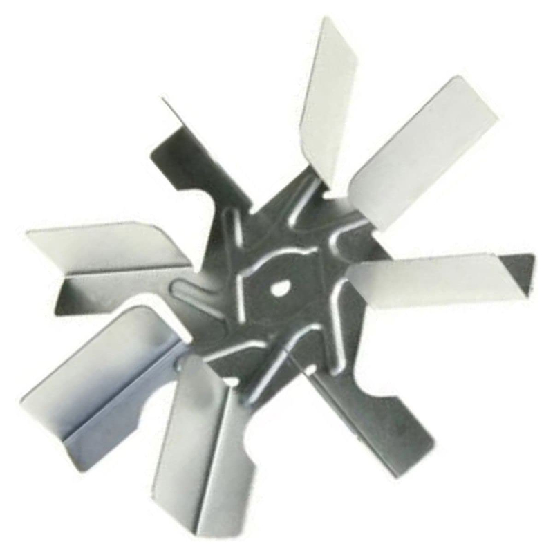 Turbine de ventilateur en metal d'origine Four micro-ondes 481251528106 WHIRLPOOL
