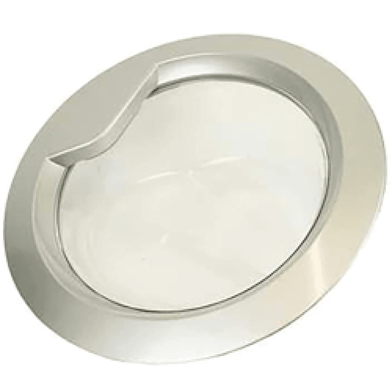 Hublot complet silver d'origine Lave-linge C00306707, C00306611 INDESIT