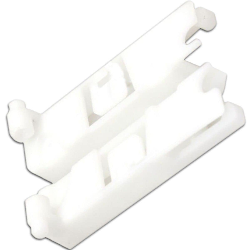 Guides embouts de visière (par 2) Hotte 481240118666 WHIRLPOOL