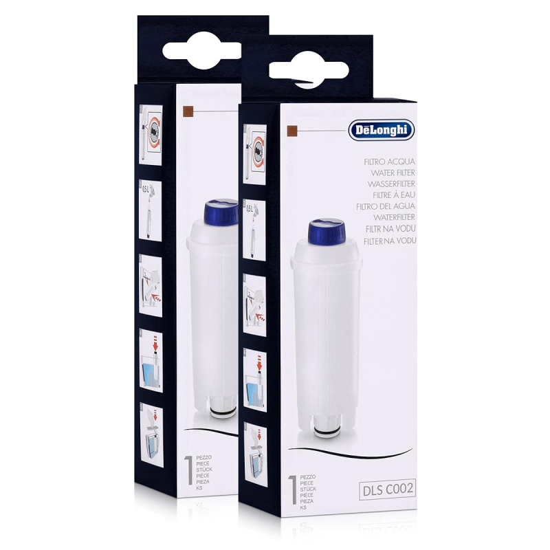 2X Cafetière Automatique avec Filtre à Eau DeLonghi BCO ECAM ETAM DLS C002 SER3017 5513292811