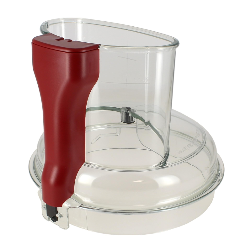 Couvercle bol xl rouge pour Robot