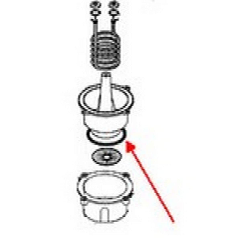 JOINT PERCOLATEUR 46X6 POUR PETIT ELECTROMENAGER RIVIERA ET BAR - 500588082