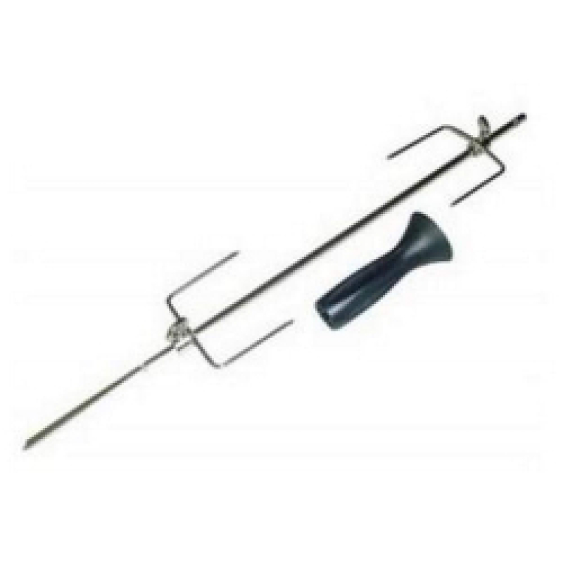 Broche complète du tournebroche Four, cuisinière 74X2328, AS0039441 BRANDT