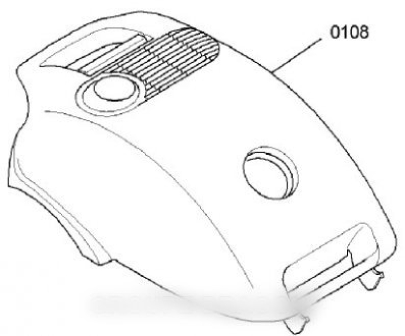 couvercle superieure pour petit electromenager BOSCH B/S/H