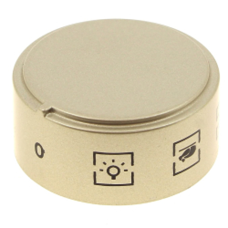 Bouton gris selecteur de position 12h pour Four Ariston