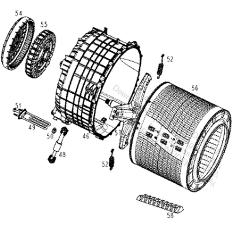 Resistance (repere 49) d'origine C00526084 WHIRLPOOL