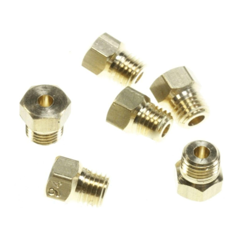 Kit injecteur, gicleur gaz naturel d'origine 481231038553 WHIRLPOOL