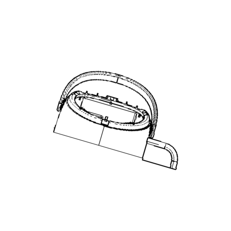 Boitier + poignee MS-651550 MOULINEX
