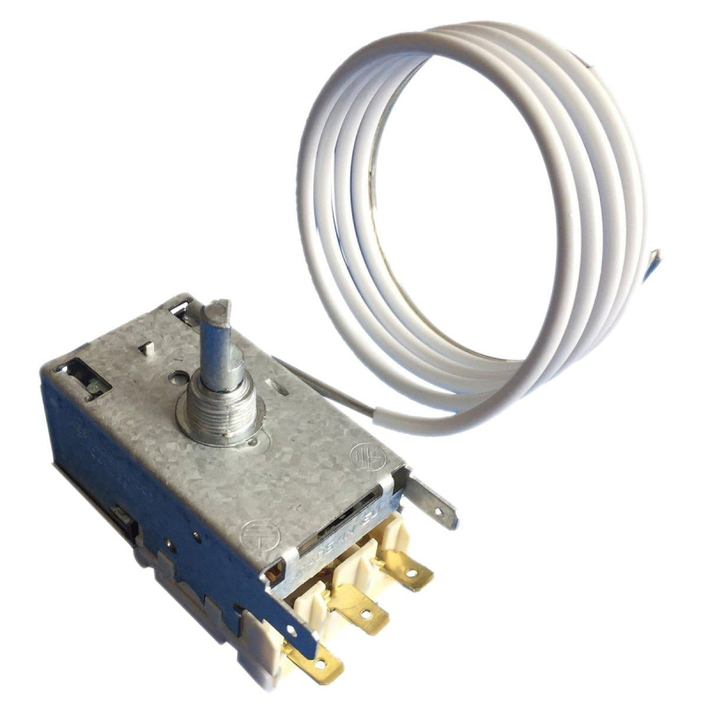 Thermostat K59H2800 K59L2621 pour Réfrigérateur, congélateur 6151087 ARISTON HOTPOINT, KOMPATIBEL MIELE, LIEBHERR, SIEMENS, THER