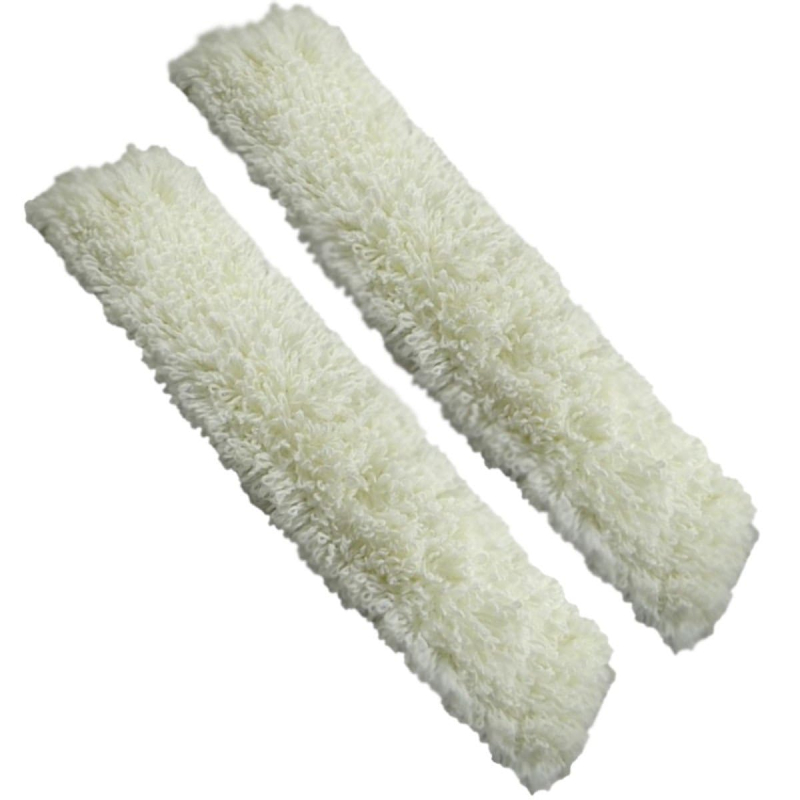 Lot de deux serpillères de balai steam mop pour Nettoyeur vapeur POLTI PAEU0256