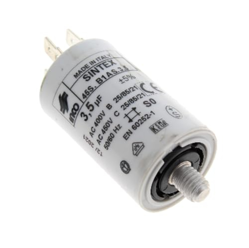 Condensateur 3mf 450V 55x28 mm pour Lave-vaisselle WHIRLPOOL 481281728499