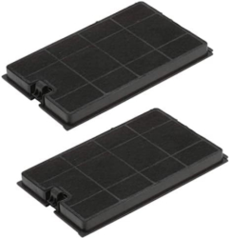 Lot de 2 filtres à charbon type 35 pour Hotte WHIRLPOOL 484000008675