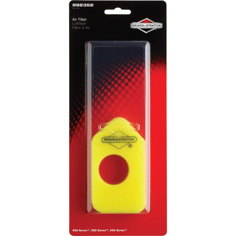 Briggs & Stratton 992352 Filtre à air 450-Series, 500-Series, 550-Series