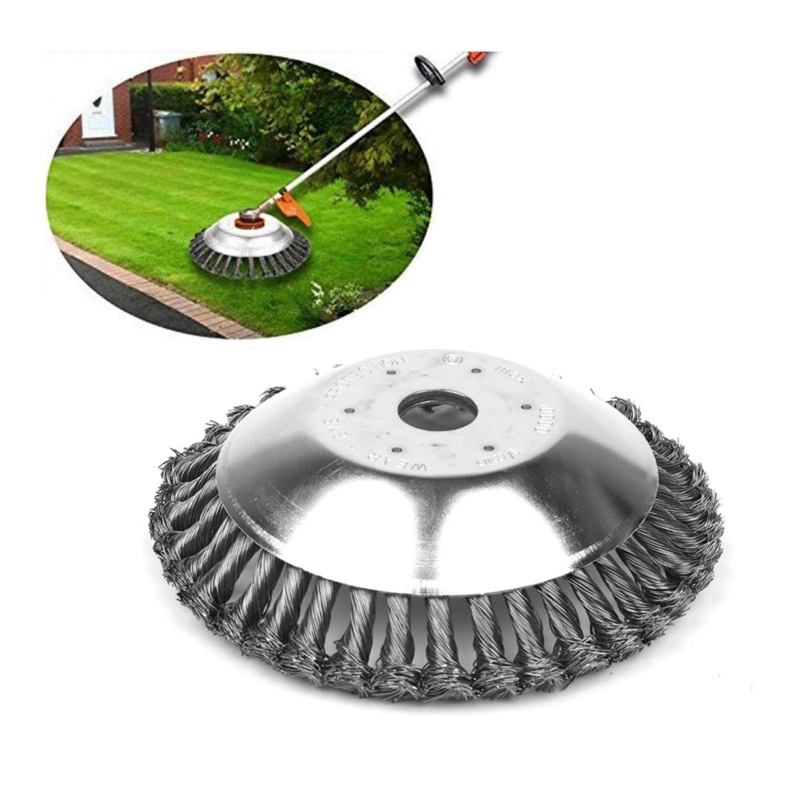 8 Pouces Tête Brosse Désherbage 25,4MM x 200MM