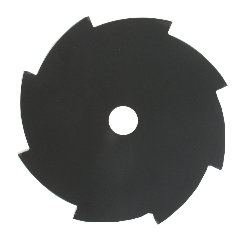 Lame plate 10 dents adaptable pour débroussailleuse 255 mm Alésage 20 mm CTX10T25020