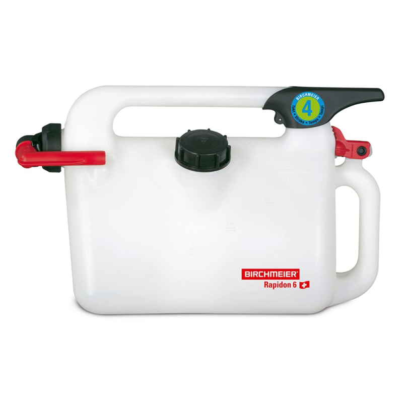 Birchmeier Bidon d'essence « Rapidon 6 » de 6 l, pour petits appareils motorisés