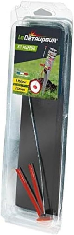 LE DETAUPEUR Kit 2 Tiges + 1 Palpeur - Utilisable Sous La Pluie & En Toute Sécurité KITSAV