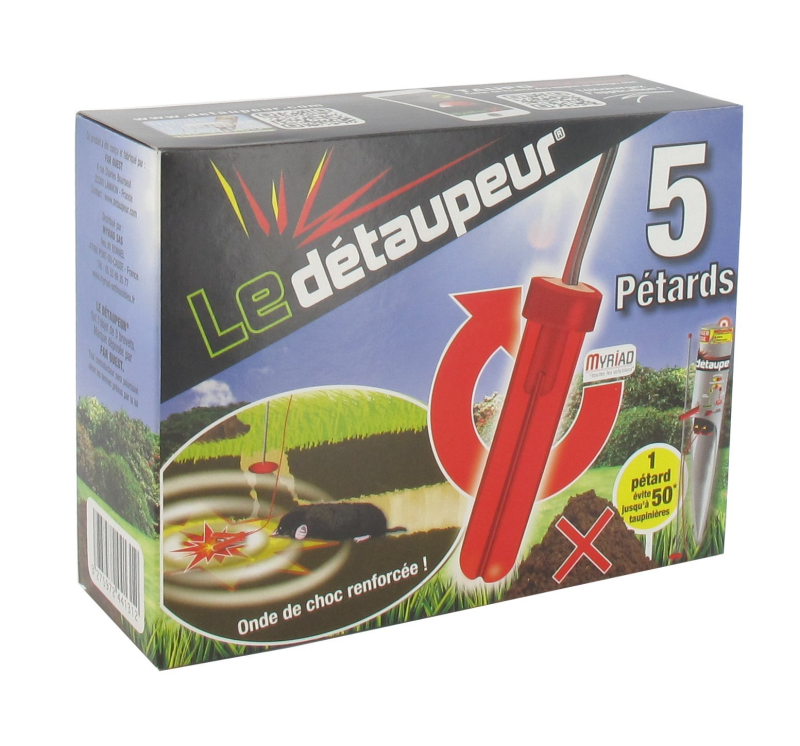 Boite de 5 pétards pour détaper 244131