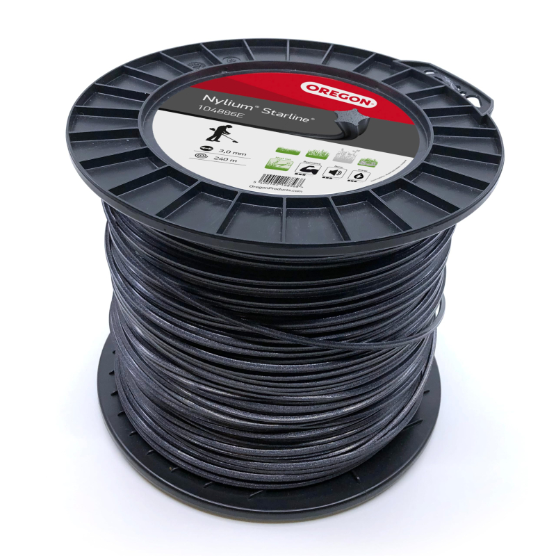 Fil de débroussailleuse Oregon Nylon Étoile 3mm, 104886E