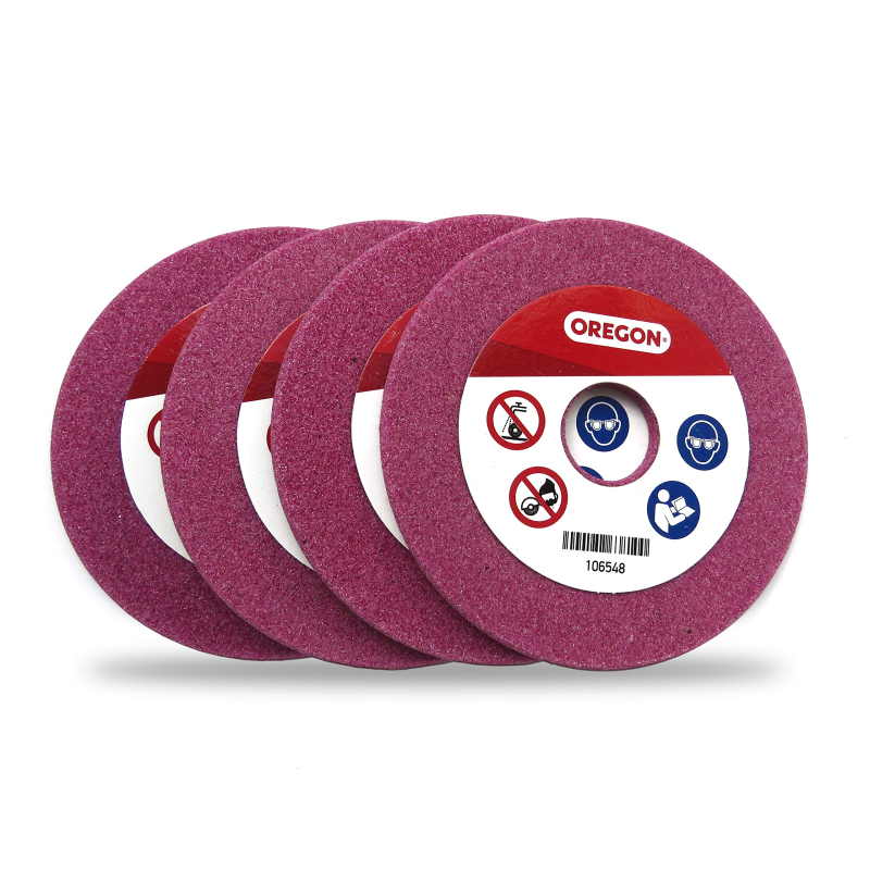 Oregon Lot de 4 meules de rechange pour aiguiseur de tronçonneuse Oregon 310-230