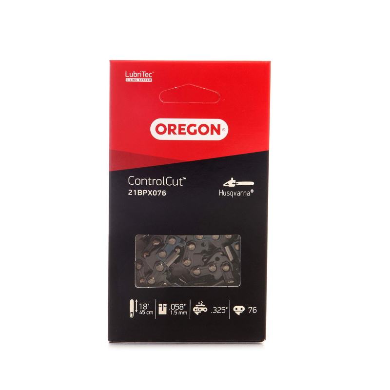 Chaîne De Tronçonneuse Oregon 21BPX076E Pas : .325 Jauge : 1.5 Maillons : 76 - ControlCut