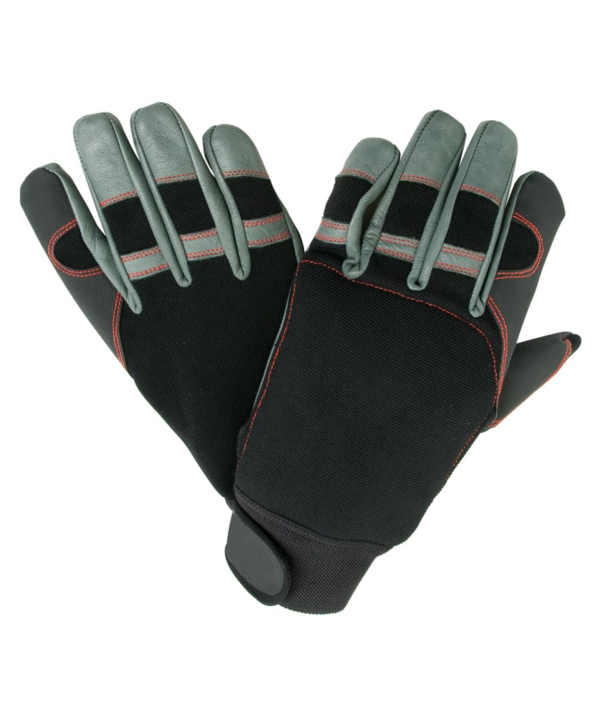 Oregon Gants de protection - Mixte Adulte - Noir (bleu) - XL