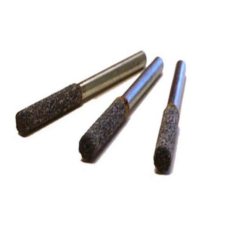 Oregon 31398 Lot de 3 Pierres à aiguiser Non filetées pour tronçonneuse 7/81 cm