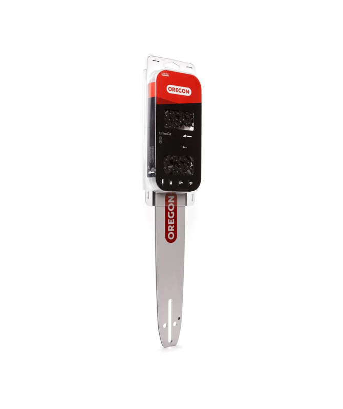 Kit Guide Chaîne Oregon 556287 Combo Guide 153SFGD025 + 2 Chaînes 22BPX062E