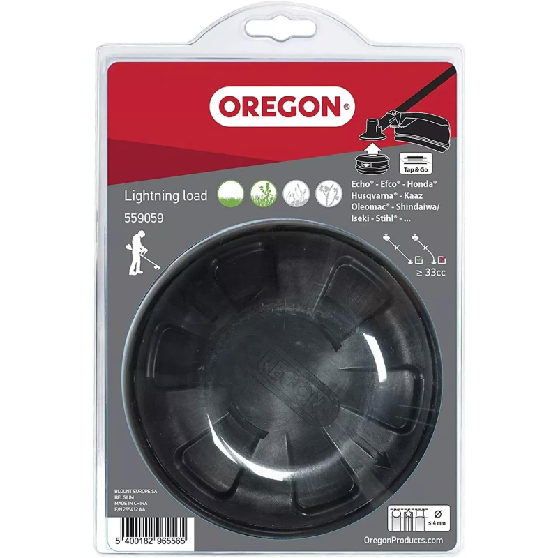Tête Débrousailleuse Tête Lightining Load Oregon 559059 Tap & Go