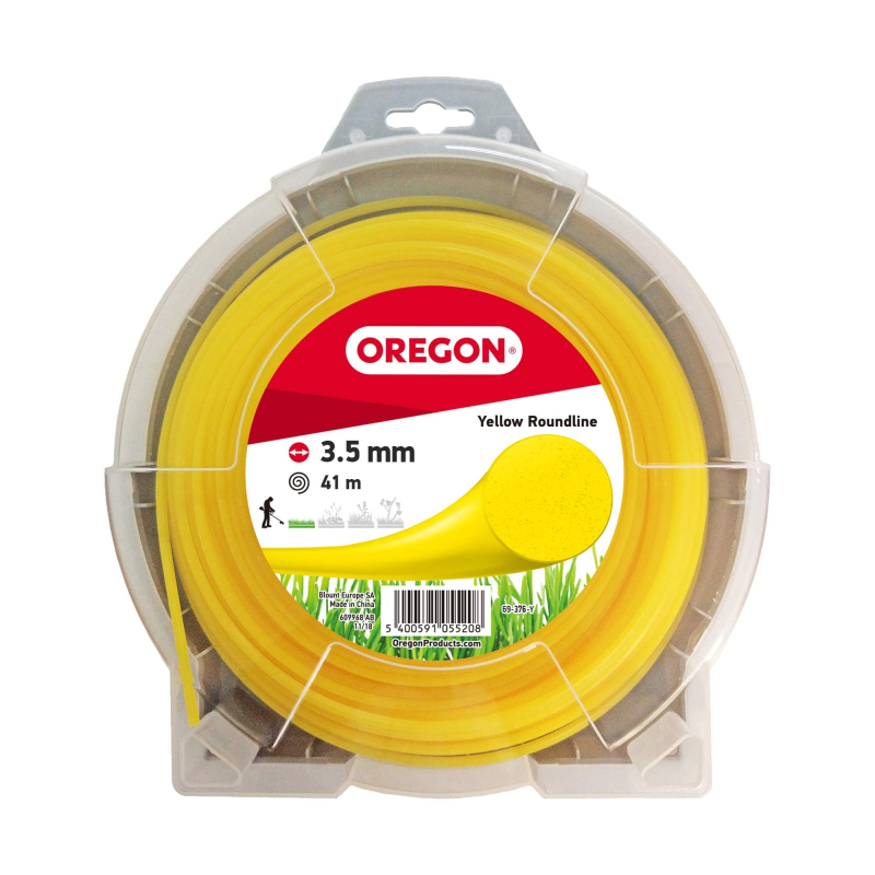 Fil Débroussailleuse Rond Nylon Jaune Ø3.5mm/41m Oregon 69-376-Y
