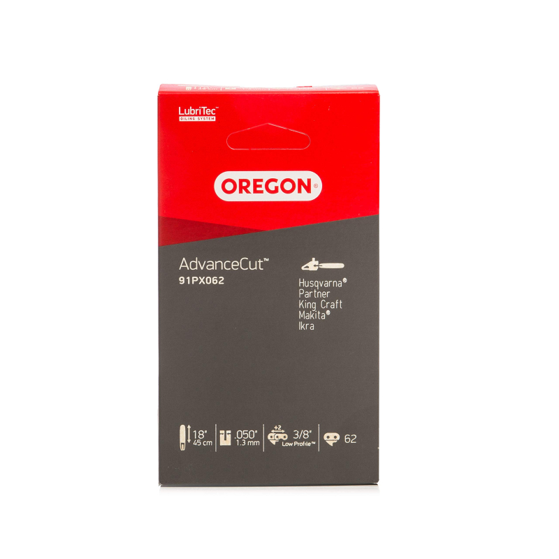 Chaîne De Tronçonneuse Oregon 91PX062E Pas : 3/8 Jauge : 1.3 Maillons : 62 - AdvanceCut