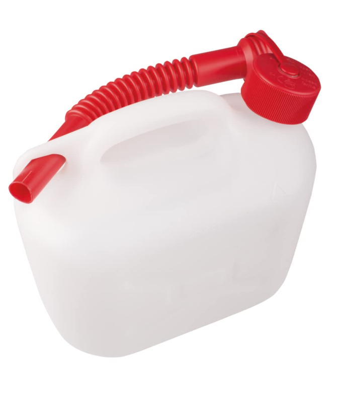 Bidon essence 5 litres avec bec verseur OREGON O42972