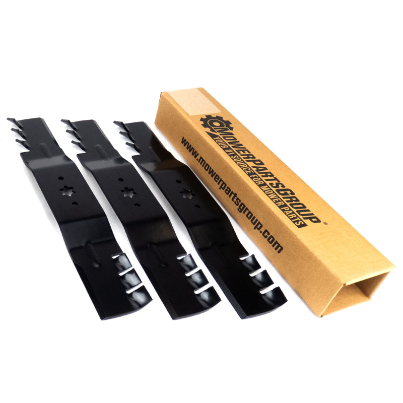 Lot de 3 lames de mulching résistantes