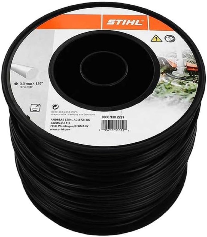 Fil De Coupe Rond STIHL Débrousailleuse 00009302287 - 3,3 Mm - 137 M