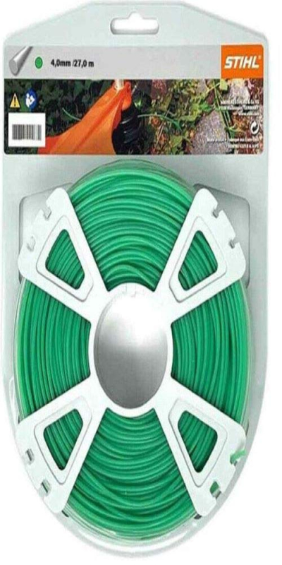 Stihl Ronde Ø 4,0 mm x 27,0 m Fil de Tonte Vert