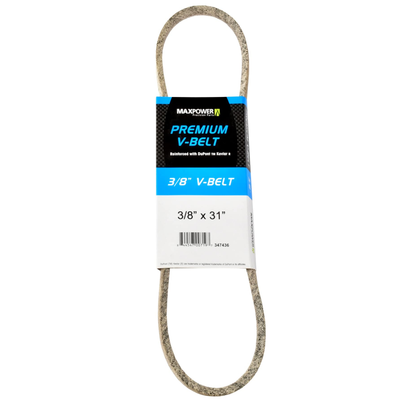 COURROIE 3/8 X 31 Kevlar, Spéciale Motoculture 347436 Maxpower